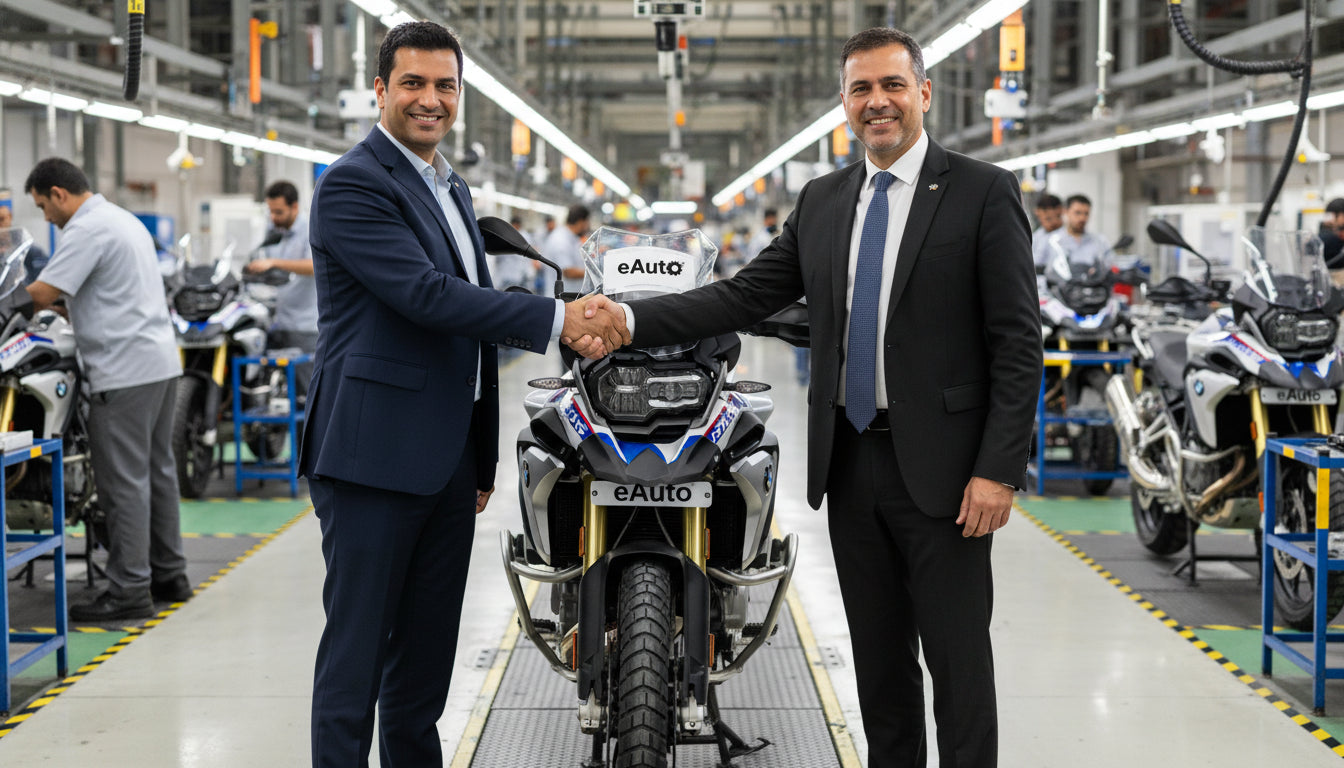 TVS Motor and BMW Motorrad Celebrate 200,000 Units Production Mileston