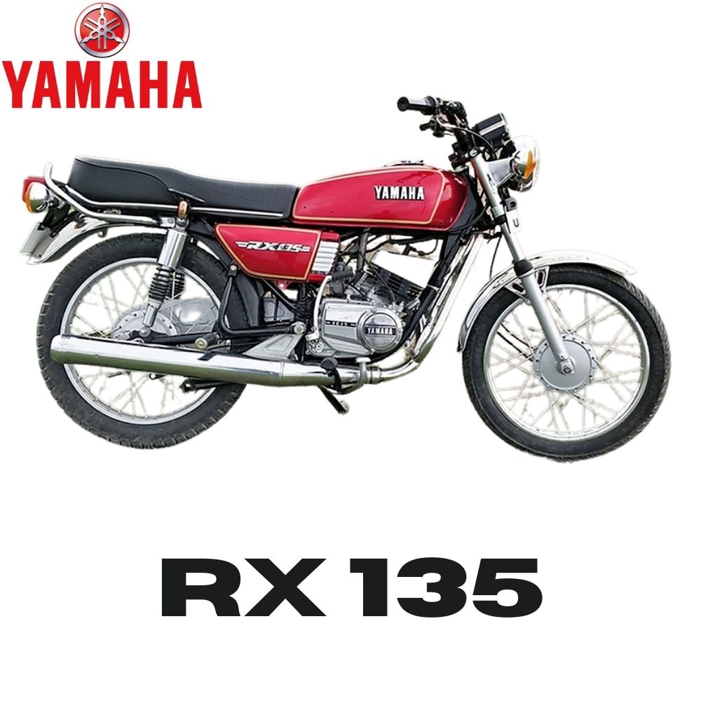 Chamber Sticker (Yamaha Logo) Compatible for Yamaha RX100/ RX135/ RXG135 :  : Car & Motorbike