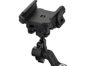 BikeXNeo Grip-X Alpha Mobile Holder | Fits Motorcycle, Bicycle, Scooter | With Shock Absorption Technology
