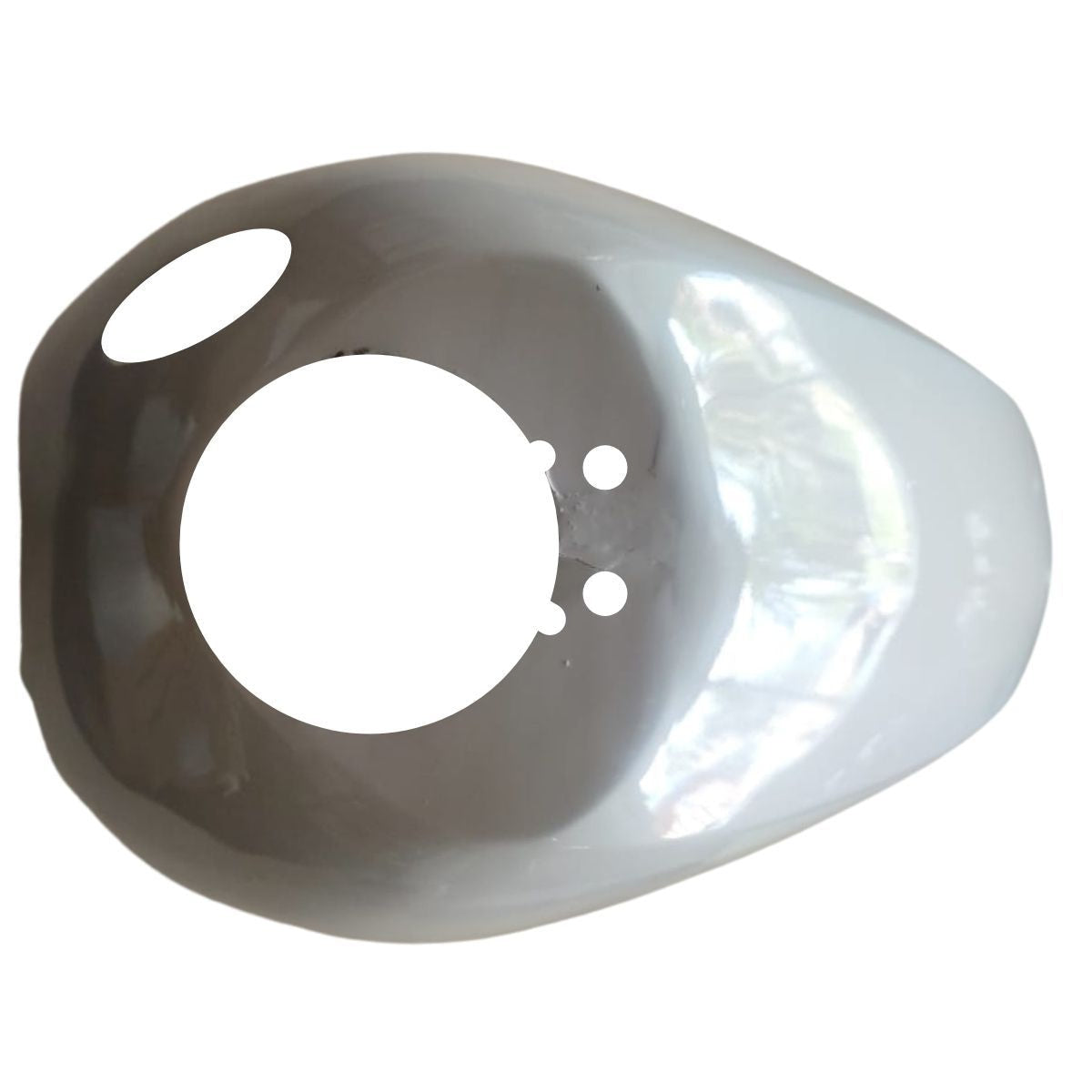 Enson Front Steel Mudguard for Honda Activa New Model/ 110/ 3G/ 4G (White)