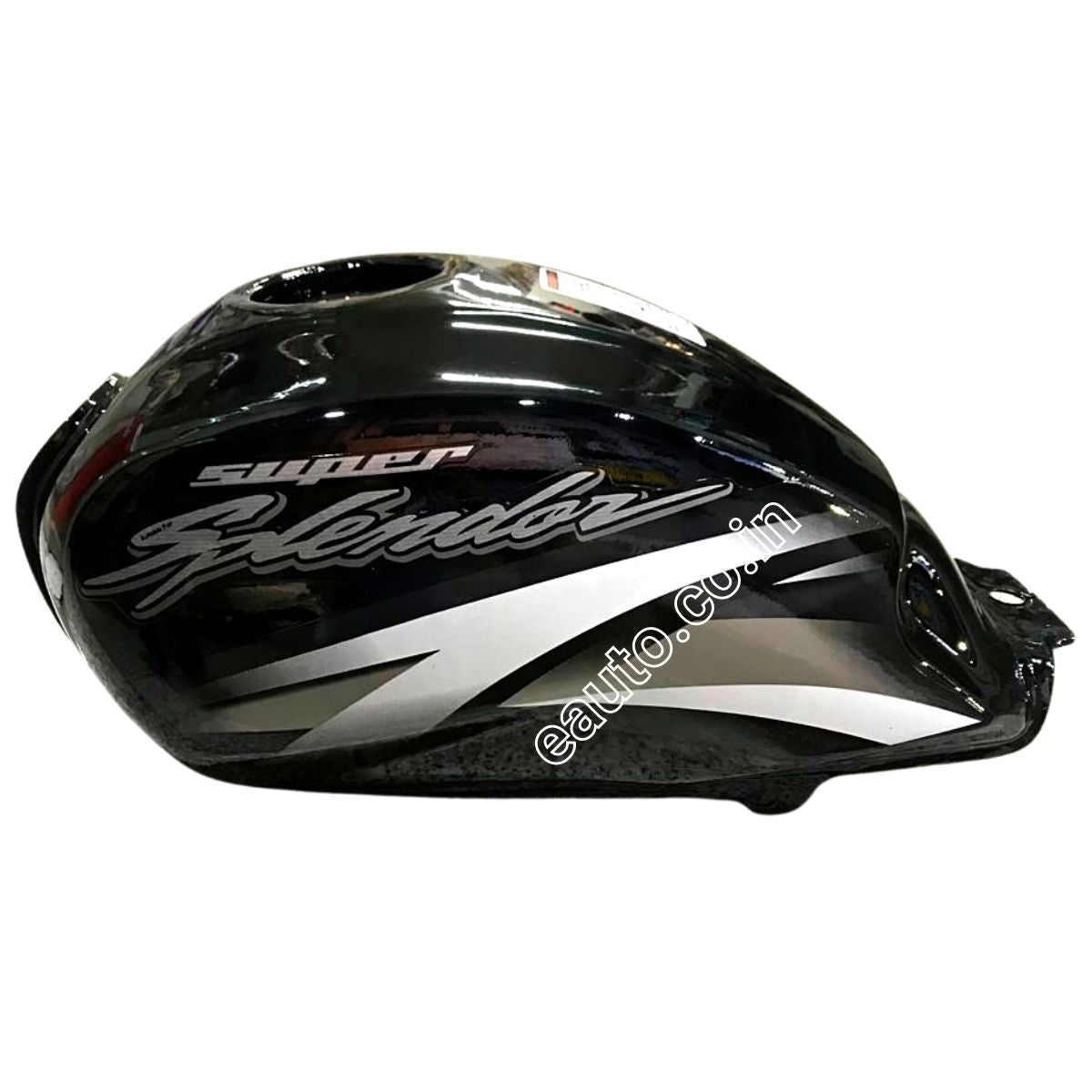 ENSONS Fuel Tank for Hero Super Splendor BS4 Black Grey