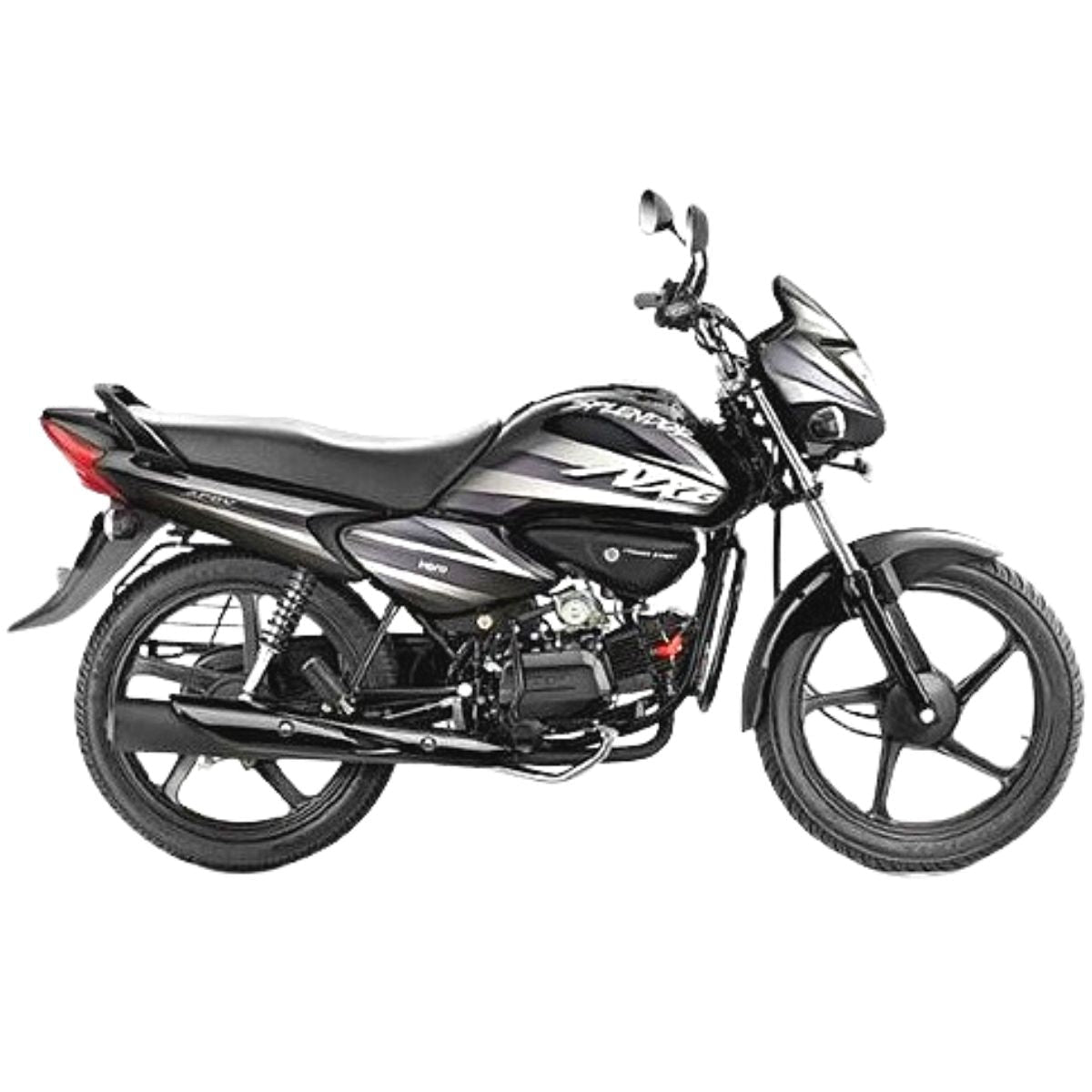Ensons Petrol Tank for Hero Splendor NXG Black Grey/Silver 2013-