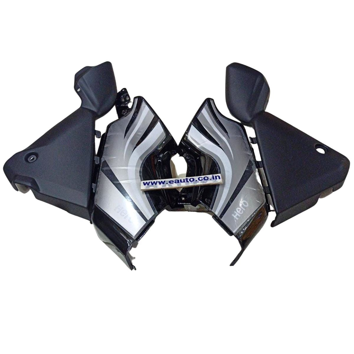Side Panel for Hero Passion XPro Type Set of Black Grey
