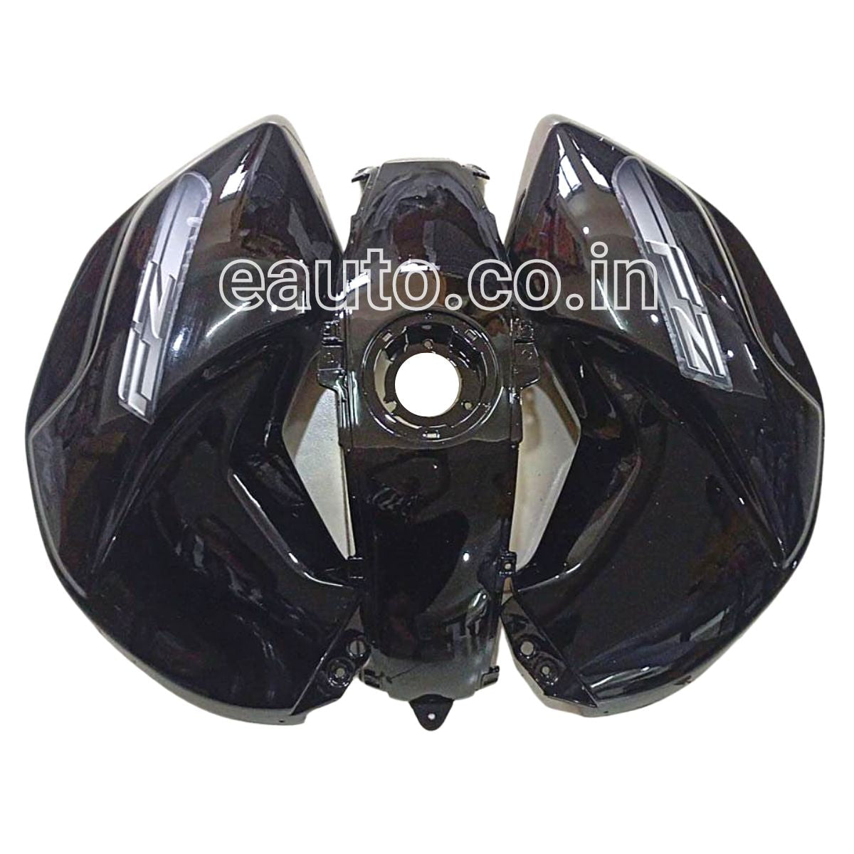 Tank Cover for Yamaha FZ FZ16 FZ-S V1 Black Set of