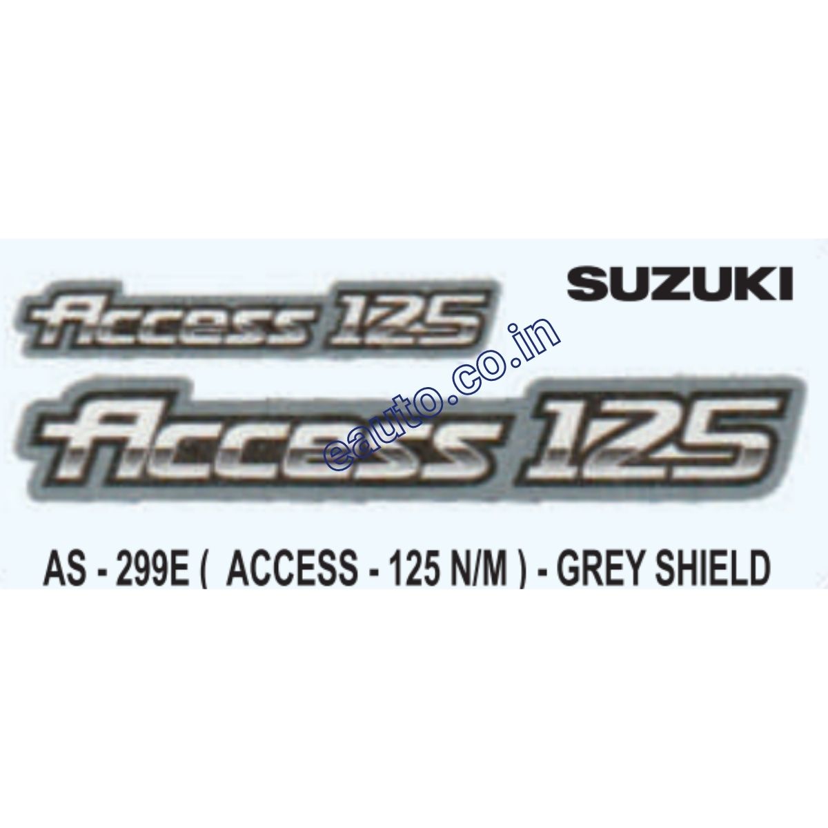 Graphics Sticker Set for Suzuki Access 125, New Model