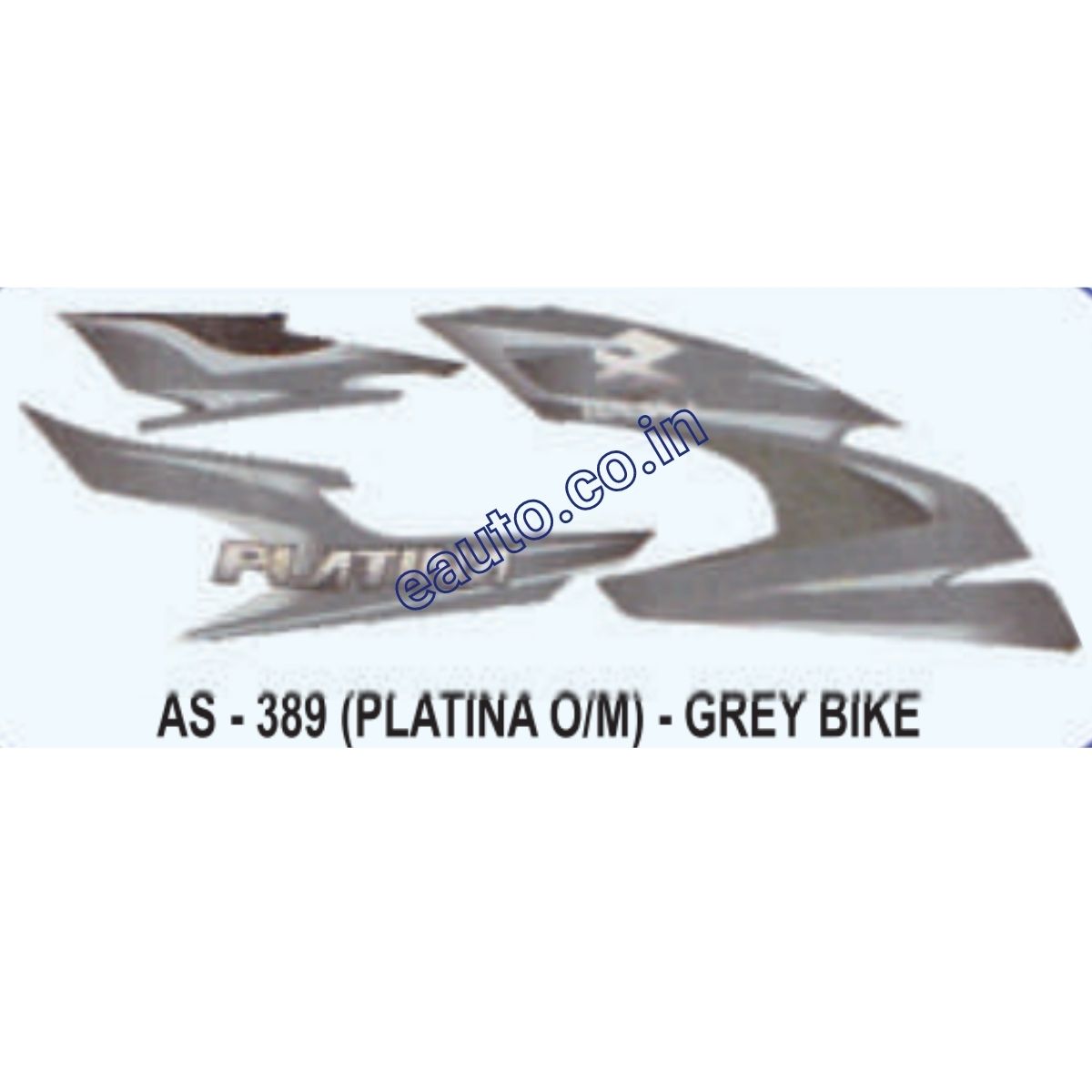 Platina bike sticker price sale