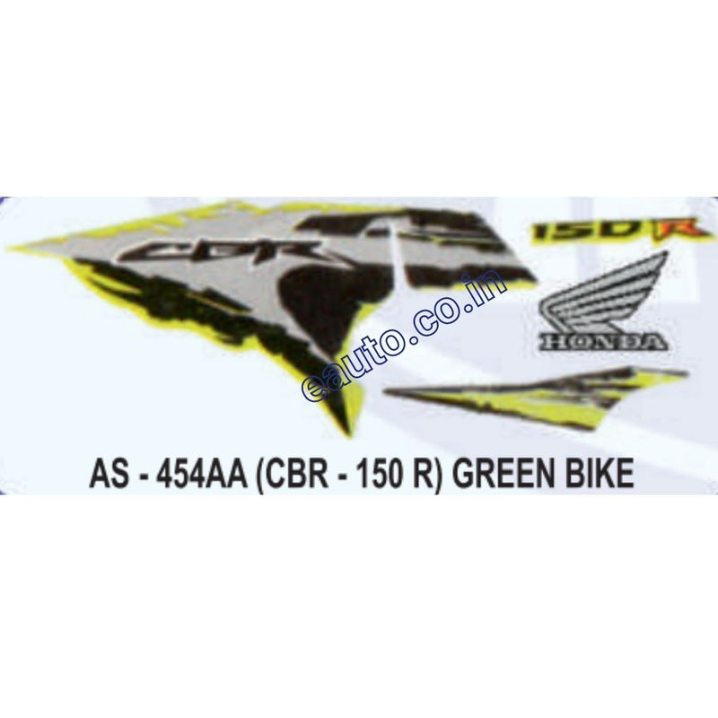 Graphics Sticker Set for Honda CBR 150R | Green Vehicle