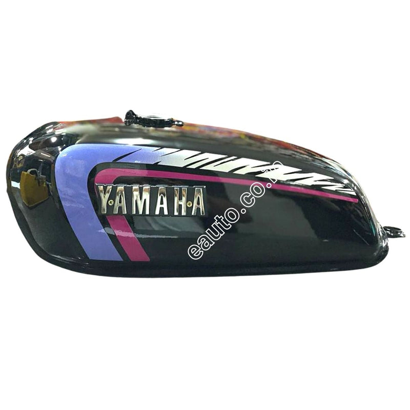 Ensons Petrol Tank For Yamaha Rx100 | Rx135 Rxg Black & Purple