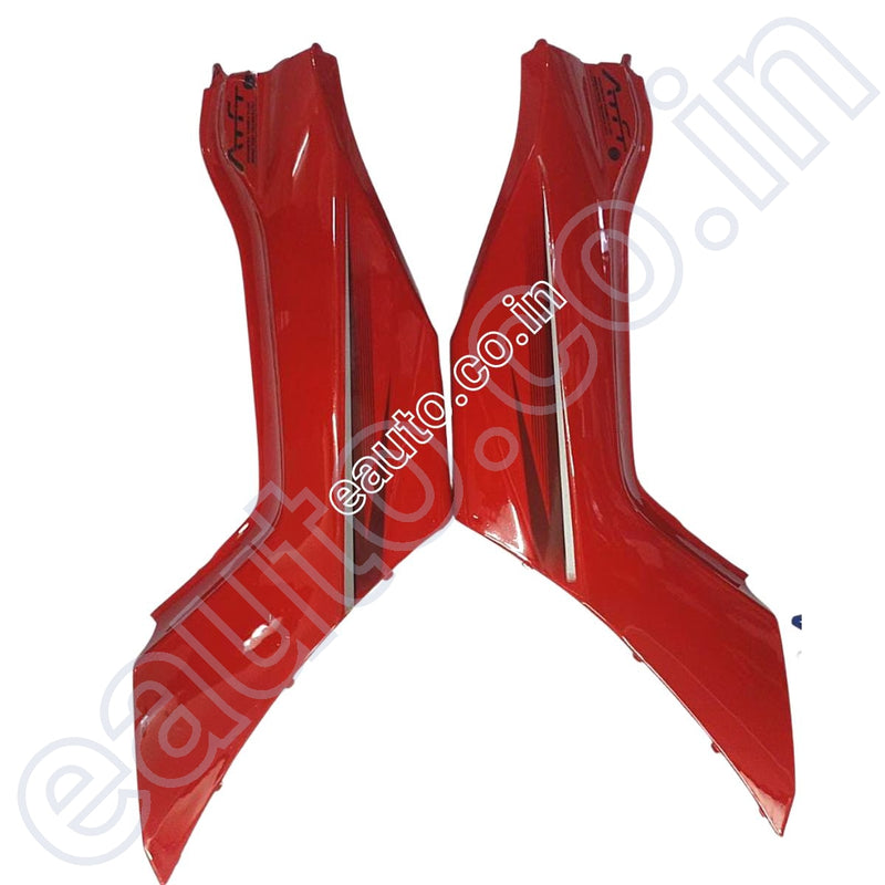 Side Panel For Hero Cbz Xtreme | Type 3 Set Of 4 Sports Red