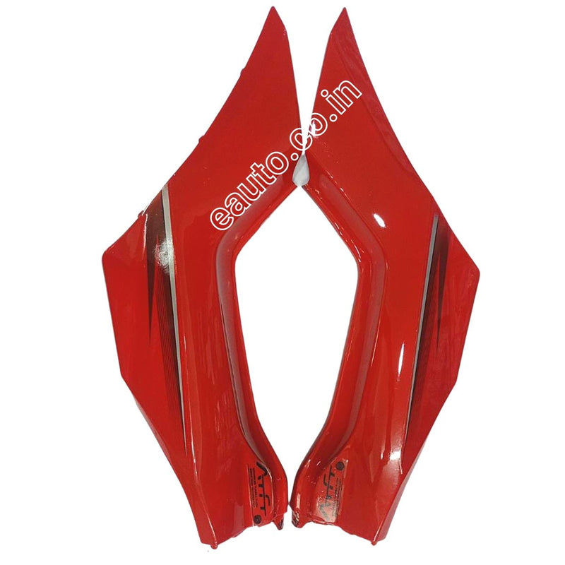 Side Panel For Hero Cbz Xtreme | Type 3 Set Of 4 Sports Red