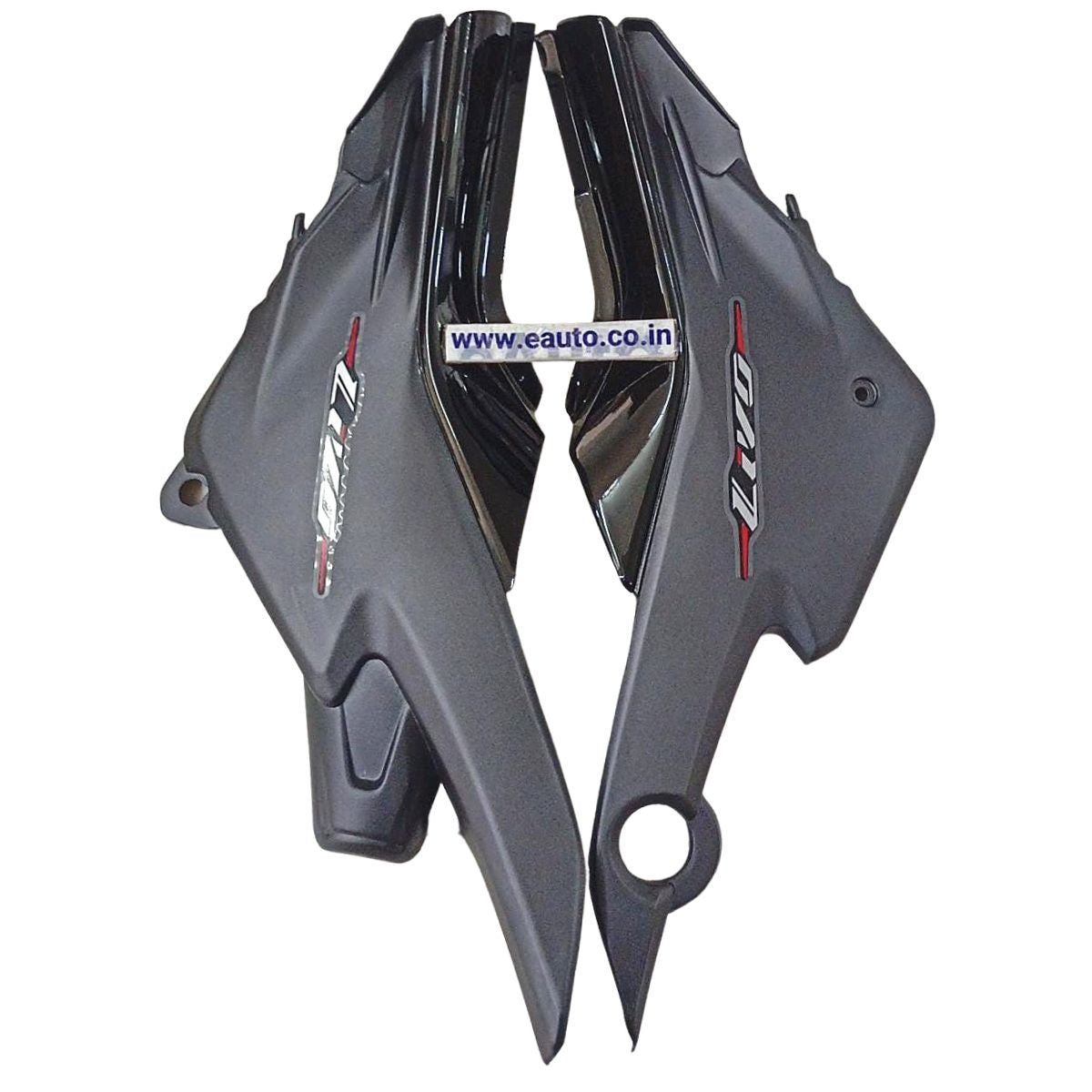 Side Panel for Honda Livo Set of 2 Black