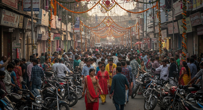 October 2025: Two-Wheeler Market Experiences Boom Post-GST 2.0 and Festive Surge