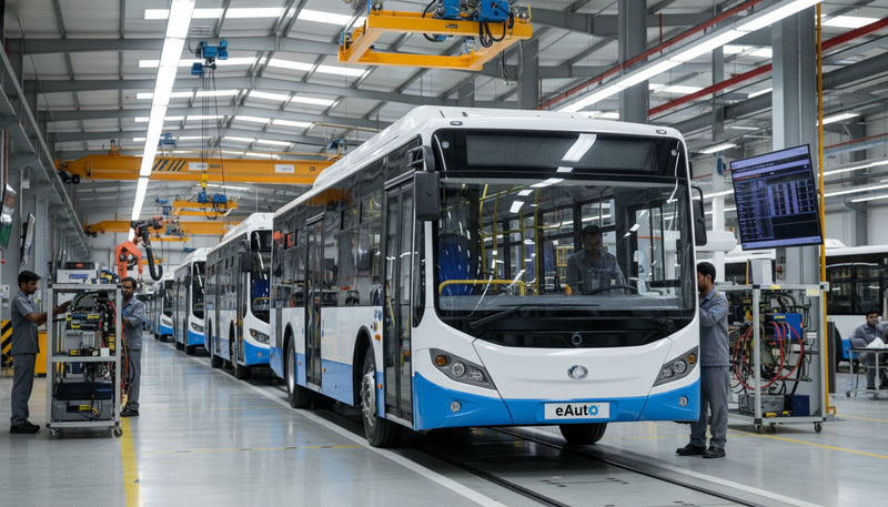 Olectra Greentech Commences Operations at New EV Bus Manufacturing Fac