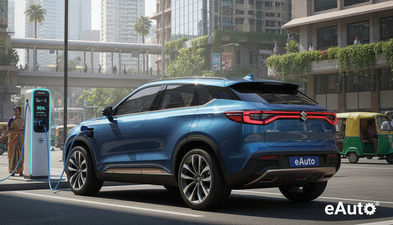 Maruti Suzuki e-Vitara Officially Debuts, Bolstering India's EV Charging Infrastructure