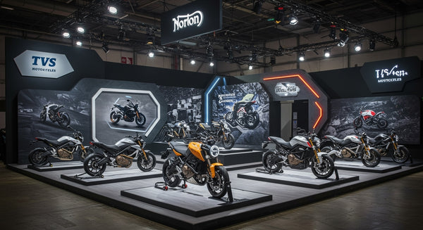 TVS Motor Company Showcases Extensive Lineup and Norton Revival at EICMA 2025