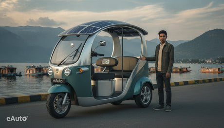 Kashmir Innovator Unveils India's First Patented Tri-Hybrid Three-Wheeler