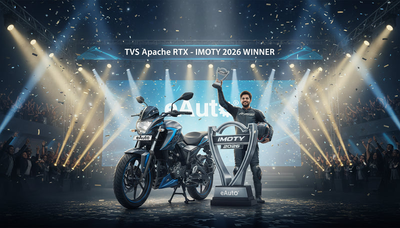 TVS Apache RTX Wins Prestigious Indian Motorcycle of the Year 2026 Awa