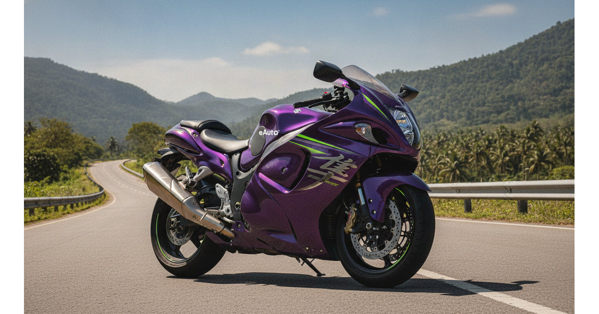 Suzuki Hayabusa Revamped with Three New Color Options in India
