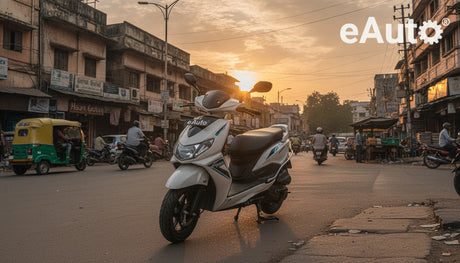 Ampere Unveils New Nexus EX+ Electric Scooter for Premium Indian Market
