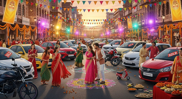 October Auto Retail Sales in India Reach Unprecedented Highs, Fueled by Festive Season and GST Adjustments