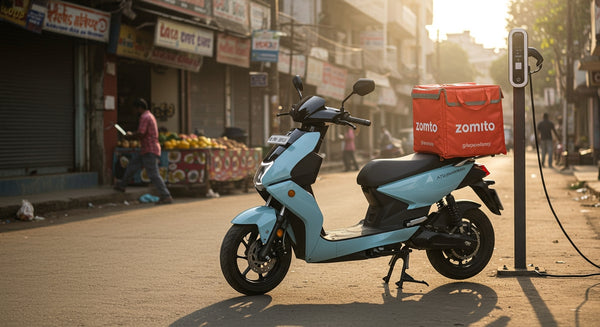 Ather Energy Partners with Zomato for EV Fleet Expansion in Tier-2 Cities