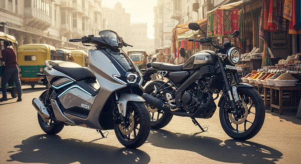 Yamaha Unveils New Motorcycles and Makes Entry into Electric Scooter Market in India