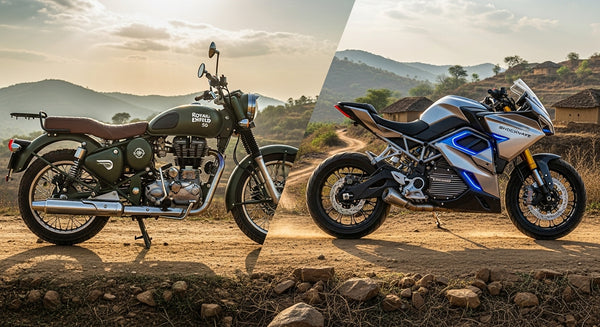 Electric Scramblers Set to Revolutionize Indian Adventure Motorcycling with Royal Enfield Flying Flea S6 and Ultraviolette Shockwave