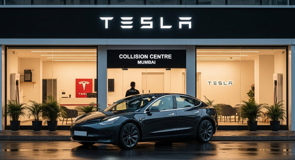 Tesla Establishes First Dedicated Collision Centre in Mumbai, Signaling Growing India Presence