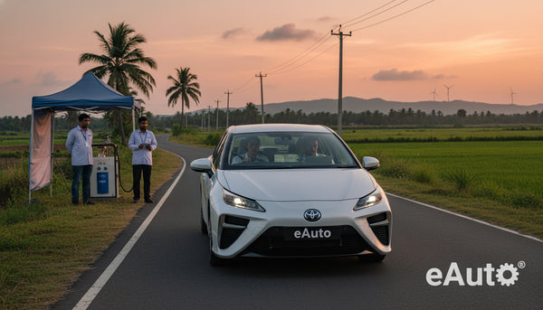 Toyota and NISE Collaborate to Test Mirai Hydrogen FCEV in India