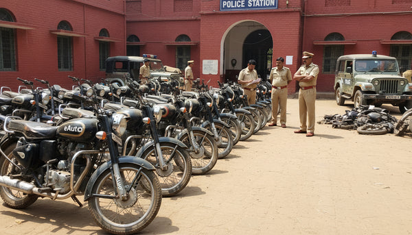 Motorcycle Theft Gang Busted in Kakinada, 29 Bikes Recovered