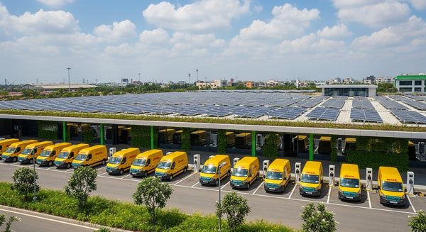 DHL to Invest €1 Billion in India's EV Logistics Infrastructure by 2030