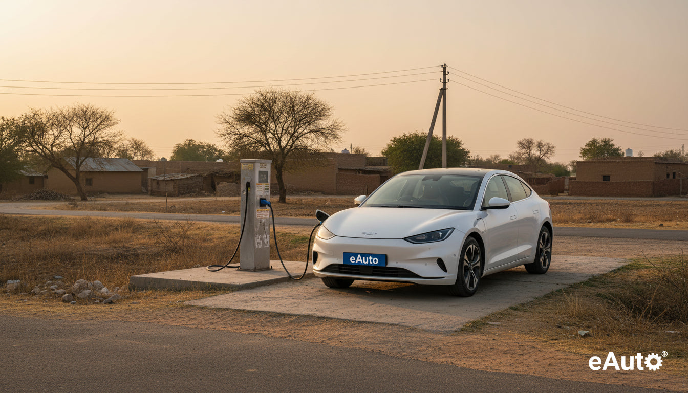 IEA Report Highlights India's EV Adoption Lag Due to Charging Infrastr