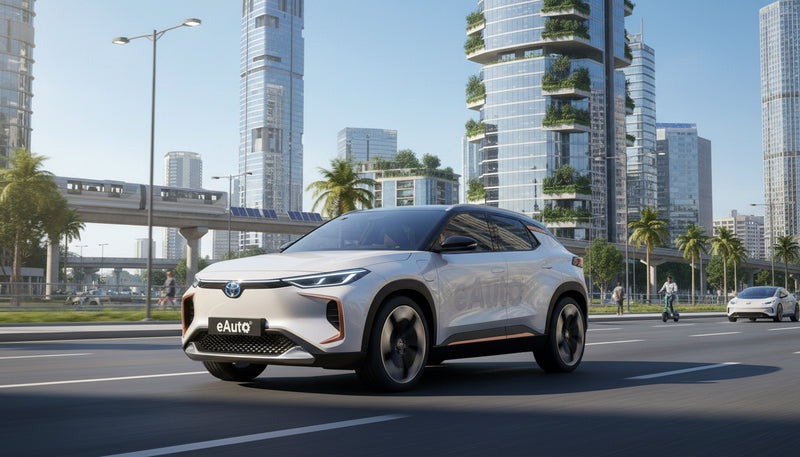 Toyota Debuts First Pure Electric SUV, Urban Cruiser Ebella, in India