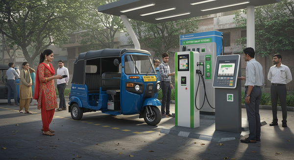 Piaggio, RiseWise Launch India's First Battery Replacement Finance Plan for Electric Three-Wheelers