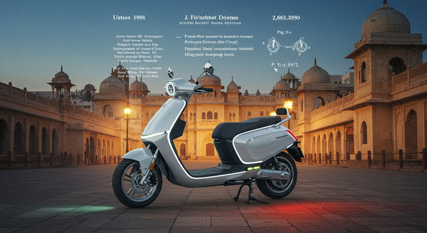 New Simple Electric Scooter Design Patented in India
