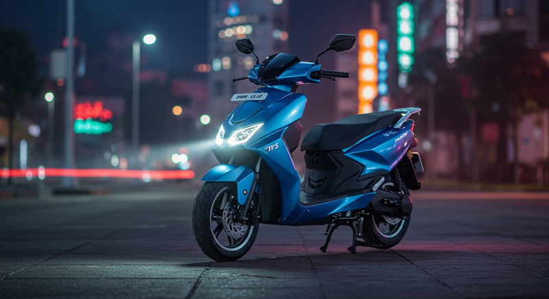 TVS Teases M1-S Electric Maxi-Scooter Ahead of EICMA 2025 Global Debut