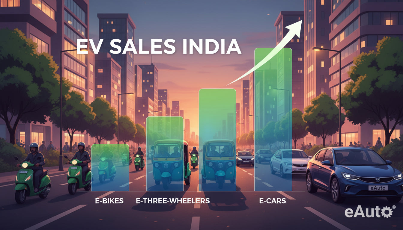 India's PM E-Drive Scheme Propels EV Sales Past 2.8 Million Units