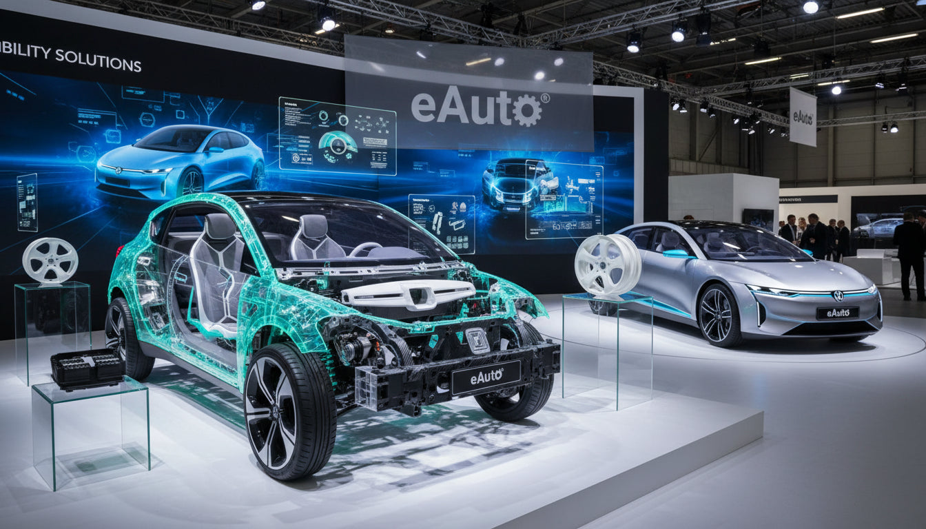 Enray Auto Component India's Auto Component Sector Showcases Advanced Materials at PLASTIND