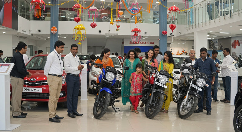 Indian Auto Market Records 32% Sales Growth in October Driven by Festive Demand