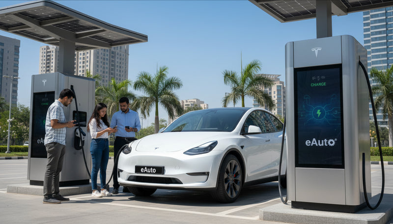 Tesla Expands Footprint in India with Model Y Deliveries and Growing Charging Network
