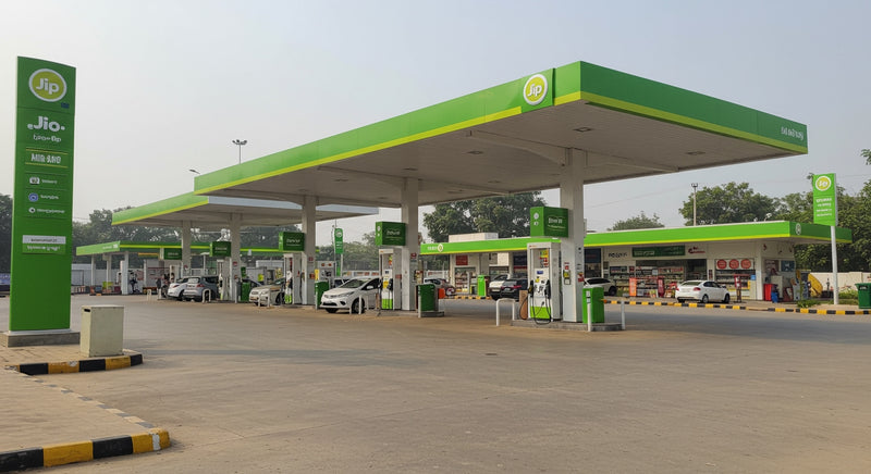 Jio-bp Unveils Extensive EV Charging Hub with 28 Points at Bengaluru's Devanahalli Outlet