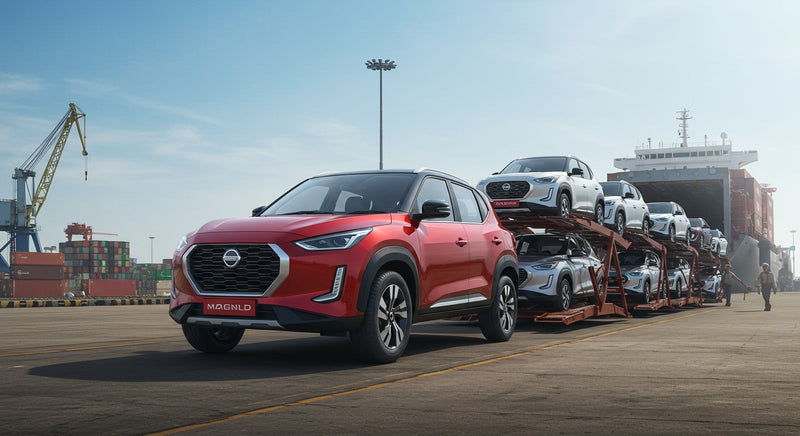 Nissan Achieves Significant Export Milestone, Shipping 1.2 Million Cars from India