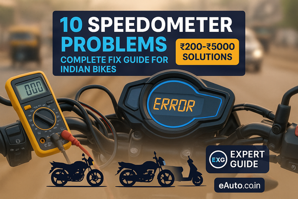 10 Motorcycle Speedometer Problems India: Complete Fix Guide