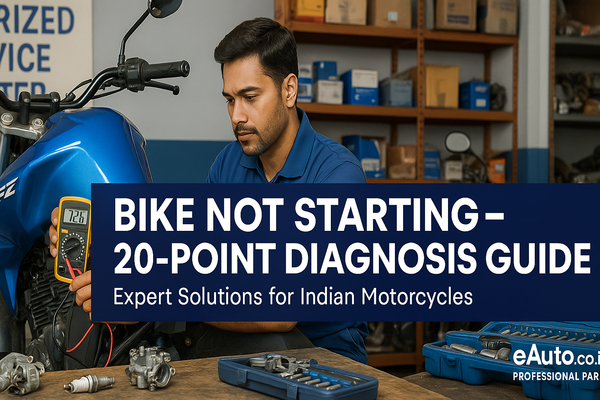 Bike Not Starting India: 20-Point Expert Diagnosis Guide