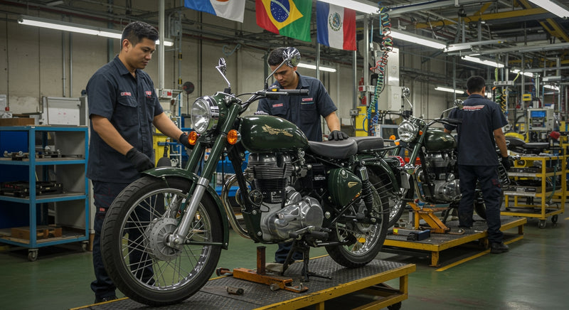 Royal Enfield Explores Expansion into Latin American Manufacturing Hubs