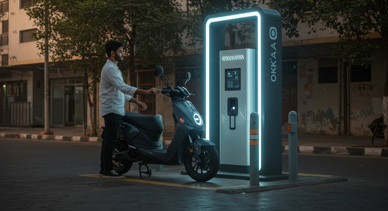 Okinawa Autotech Champions Swappable Battery Technology for Indian E-Scooters