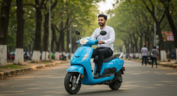 TVS Motor Company Reports Strong September Sales, Driven by iQube Electric Scooter