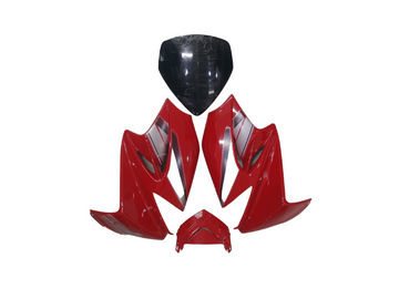 Lowest Price Online. Fast Delivery. Only Genuine Products. Buy Superior Finish, High Impact Resistant Front Visor or Fairing or Doom or Mask for Bajaj, Yamaha, Hero, Honda, Suzuki, Bullet, Mahindra Bikes at www.eauto.co.in. Quality Fibre Items