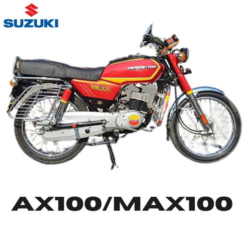 Suzuki MAX 100 and AX 100 spare parts