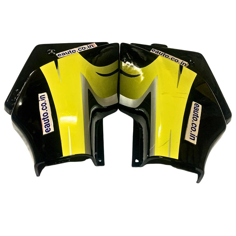 Side Panel for Hero Passion Plus | Black & Yellow Colour